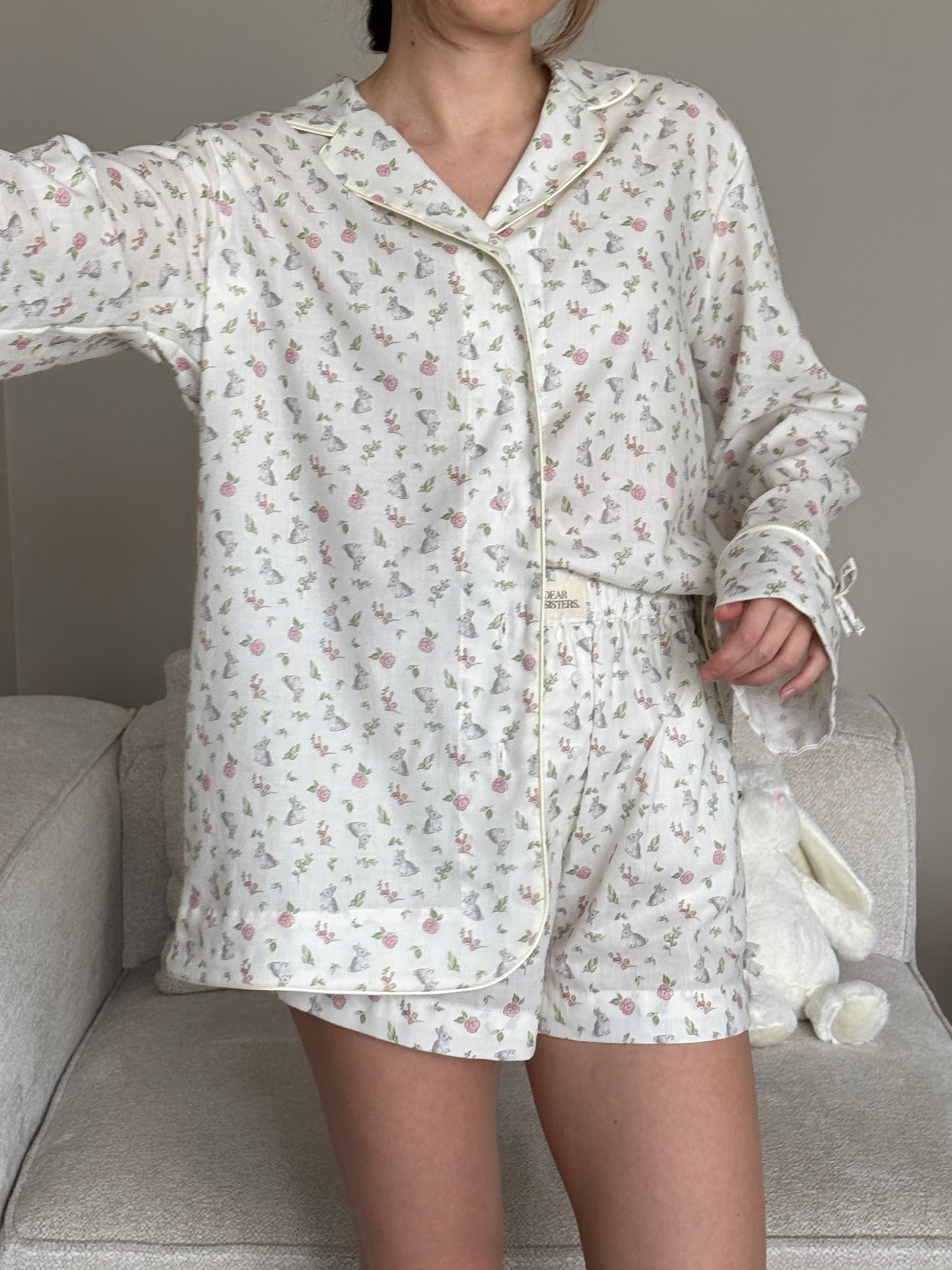 PRE-ORDER Сет с къси панталони Bunny Love
