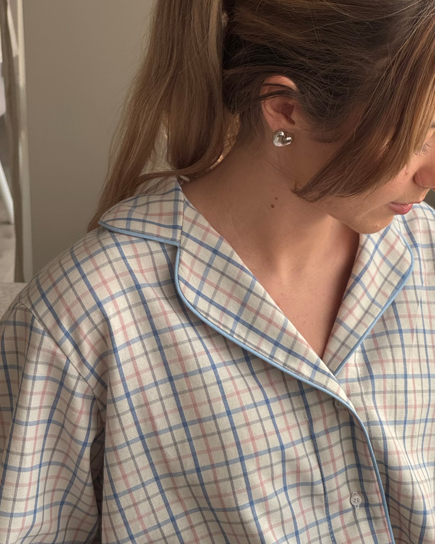 Сет с къси панталони Blue Candy Cane