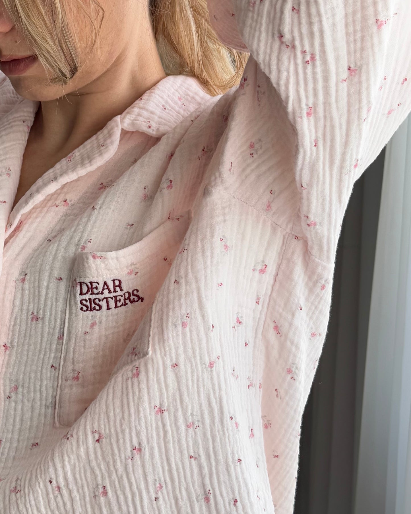 Сет с къси панталони Floral Mousse