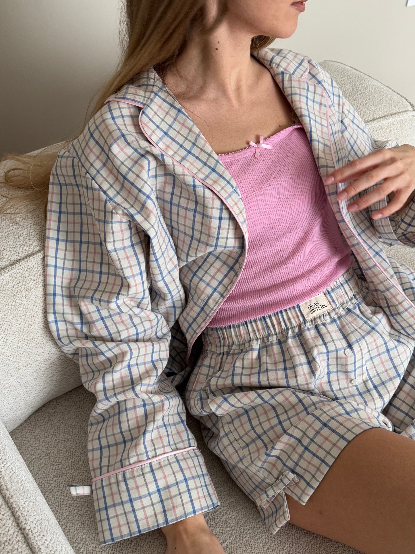 Loungewear set Pink Candy Cane