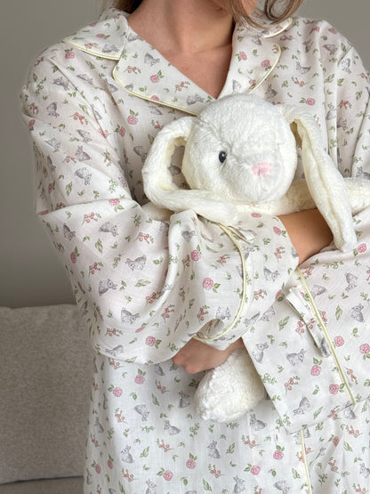 Two-piece set Bunny Love Rosy Pink