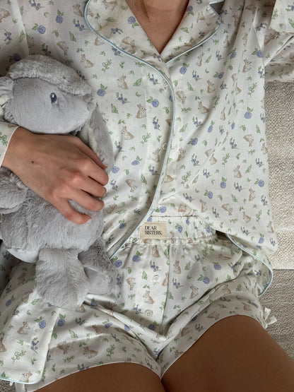 Two-piece set Bunny Love Bluebell