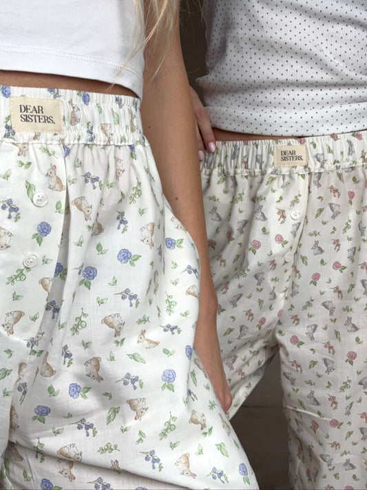 PRE-ORDER | Дълъг панталон Bunny Love Bluebell