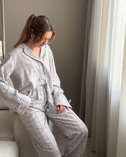 Дълъг панталон Blue Candy Cane