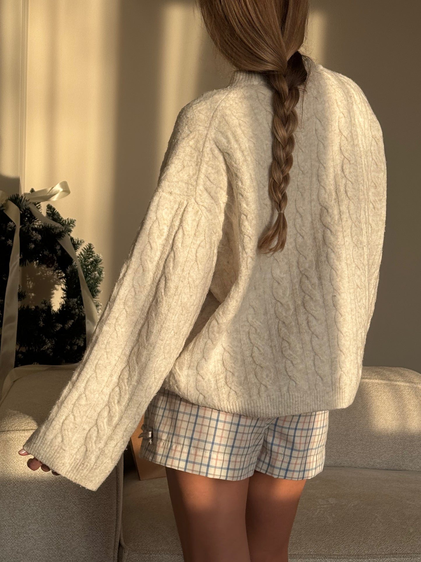 Къси панталони Blue Candy Cane